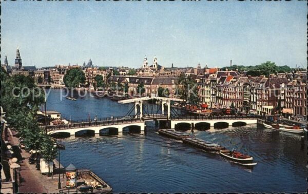 Amsterdam Niederlande Magere Brücke über die Amstel
