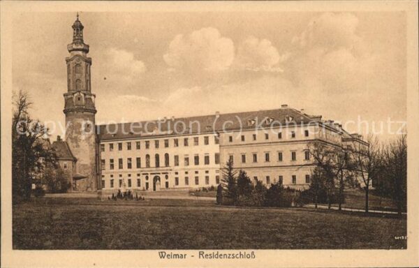 Weimar Thueringen Residenzschloss
