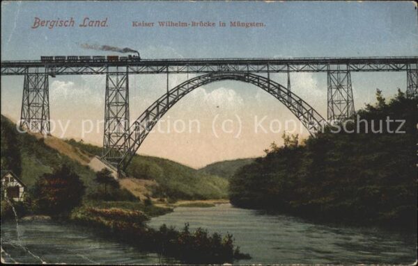 Muengsten Kaiser-Wilhelm-Brücke (Müngstener-Brück