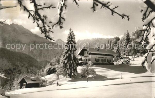 Garmisch-Partenkirchen Partnachalm im Winter