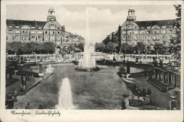 Mannheim Friedrichsplatz