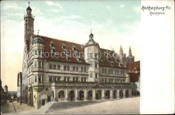 Rothenburg Tauber Rathaus