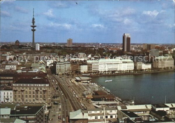 Hamburg Jungfernstieg u.Binnenalster