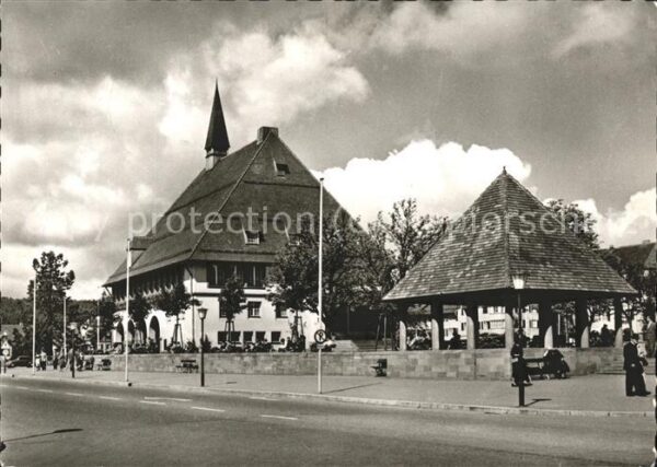 Freudenstadt Marktplatz mit Stadthaus