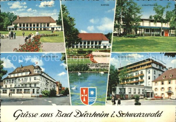 Bad Duerrheim Kurhaus u.Parkhotel Kreuz
