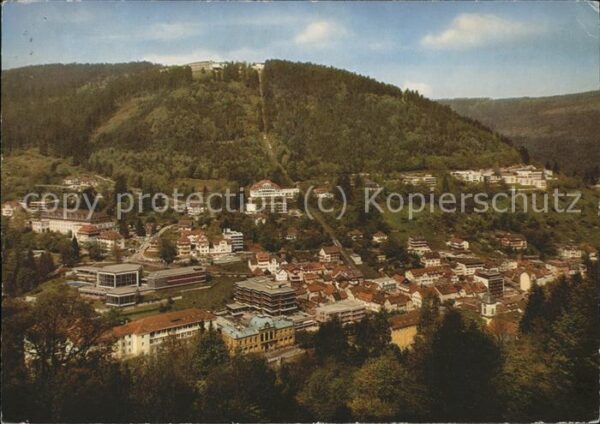 Bad Wildbad Blick zum Sommerberg