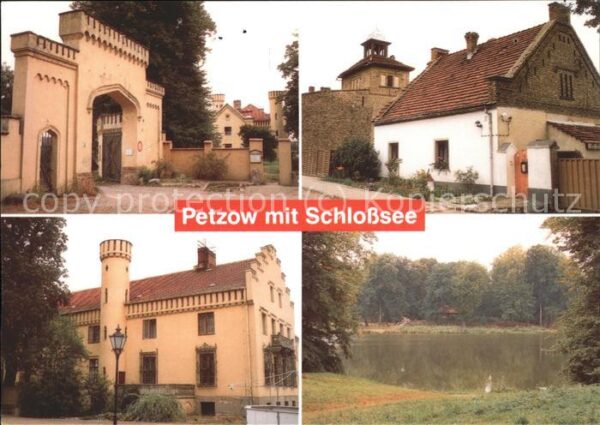 Petzow Schloß u.Schloßsee