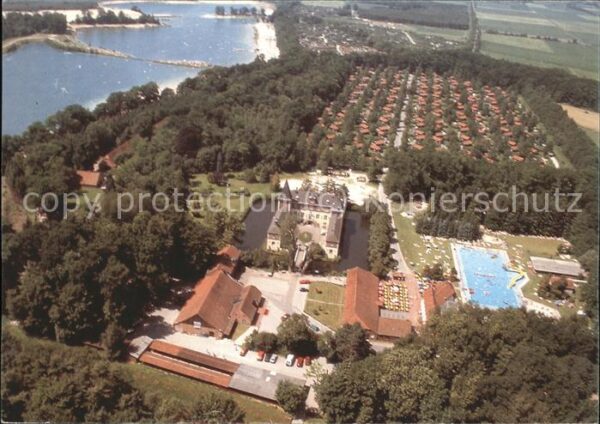 Haren Ems Ferienzentrum Schloß Dankern (Luftaufna