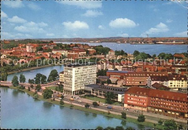 Kiel mit Blick auf Hafen