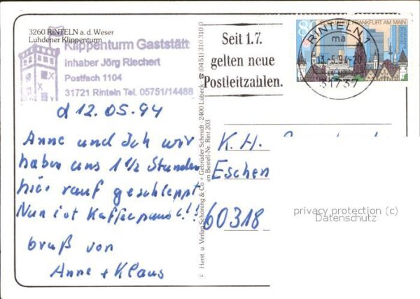 Rinteln Luhdener Klippenturm – Bild 2