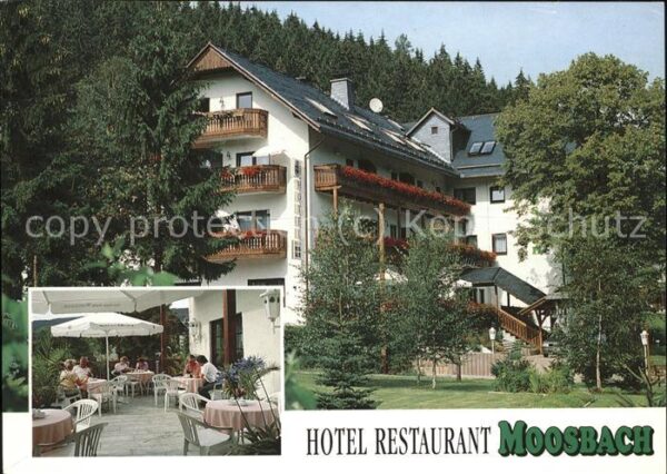 Manebach Hotel-Restaurant Moosbach
