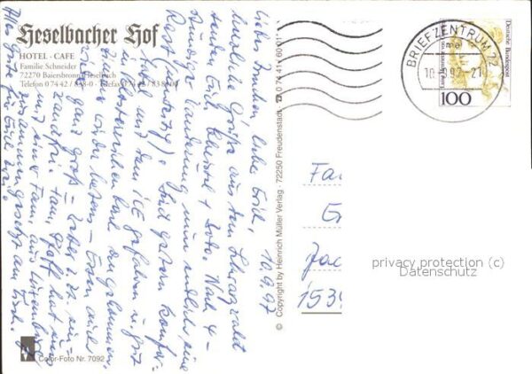 Baiersbronn Schwarzwald --- – Bild 2