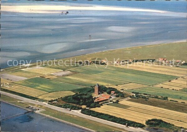 Insel Neuwerk Luftaufnahme