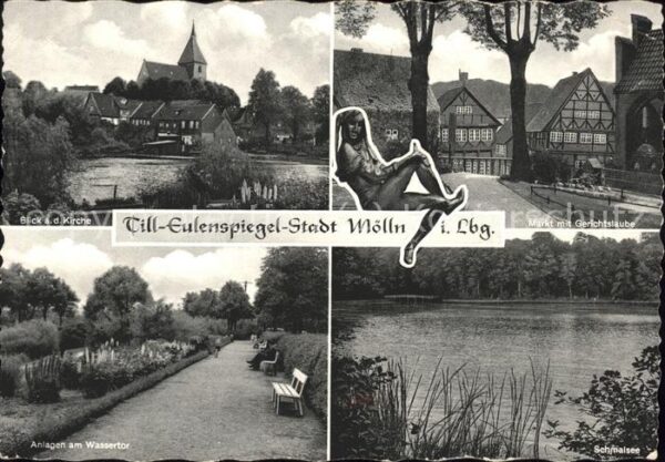 Moelln Lauenburg Schmalsee u.Markt mit Gerichtslaube