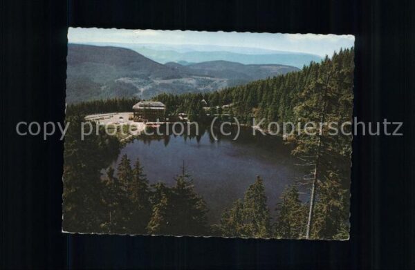 Mummelsee mit Berghotel