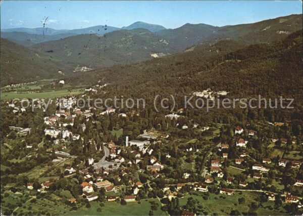 Badenweiler Luftaufnahme