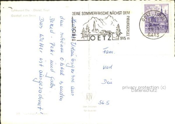 Oetz Tirol Gasthof zum Stern – Bild 2