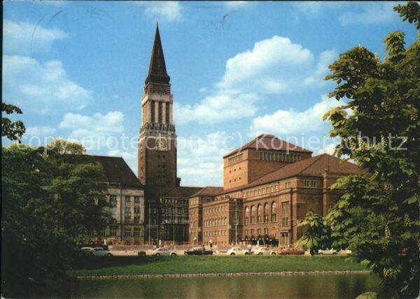 Kiel Rathaus u.Stadttheater