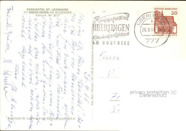 Ueberlingen Bodensee Parkhotel St.Leonhard – Bild 2