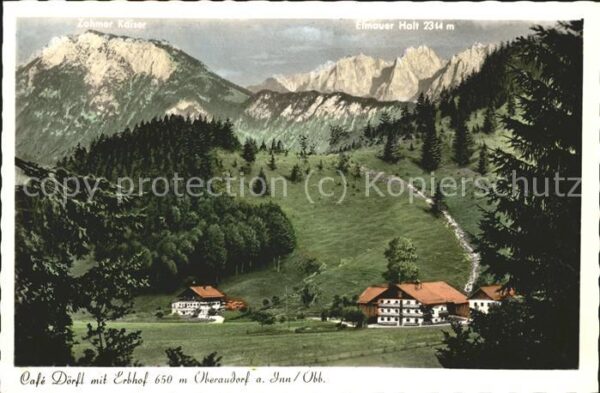 Oberaudorf Cafe u.Pension Dörfl