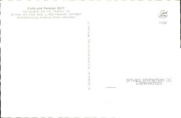 Oberaudorf Cafe u.Pension Dörfl – Bild 2