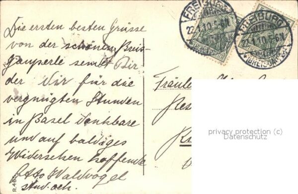 Freiburg Breisgau Franziskanerkirche mit Berthold-Schwarz – Bild 2