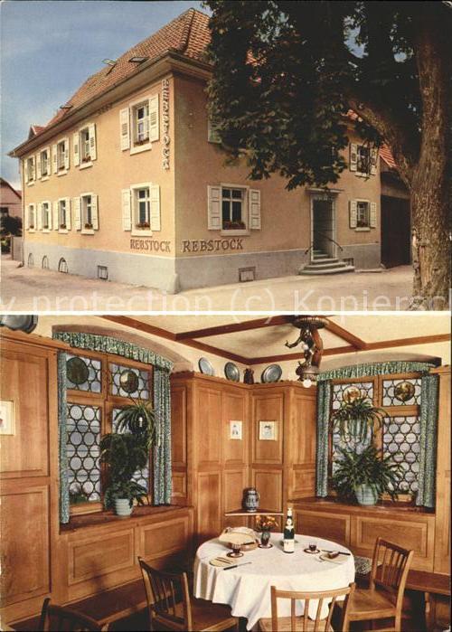 Auggen Gasthaus zum Rebstock