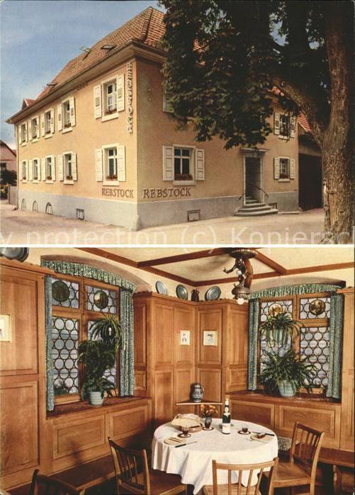 Auggen Gasthaus zum Rebstock