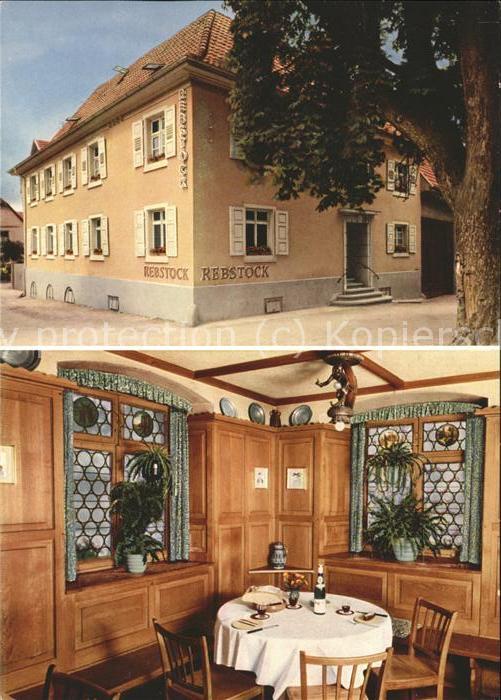 Auggen Gasthaus zum Rebstock
