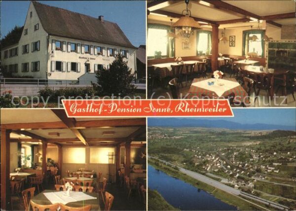 Rheinweiler Gasthof-Pension-Sonne