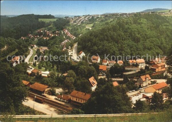 Wildberg Schwarzwald mit Bahnhof (Luftaufnahme)