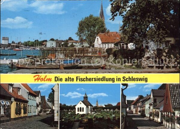 Schleswig Holstein Fischersiedlung Holm