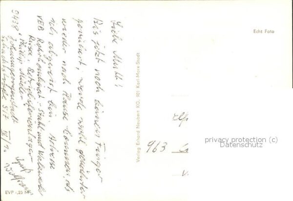 Johanngeorgenstadt Blick zur Post – Bild 2