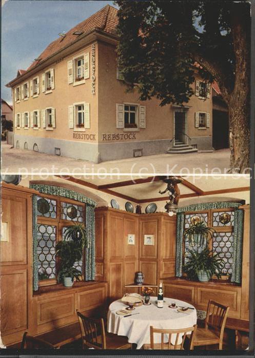 Auggen Gasthaus zum Rebstock