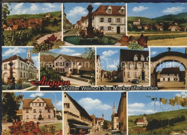 Auggen Gasthaus zum Erbprinzen u.Rathaus