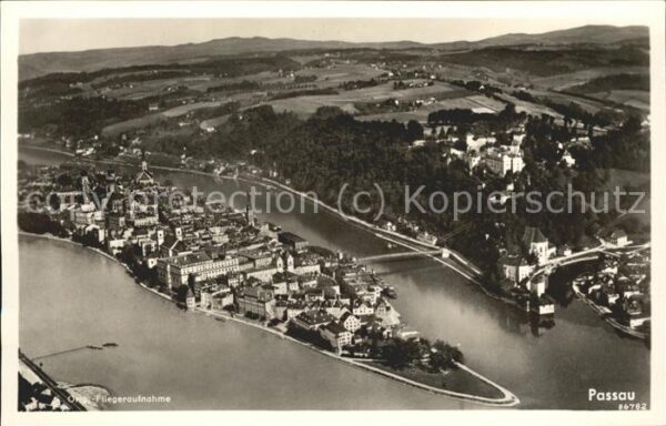 Passau Fliegeraufnahme