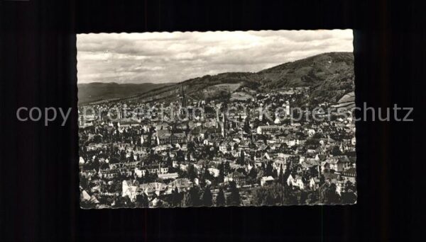 Freiburg Breisgau Panorama