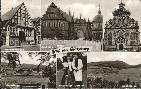 Bueckeburg Heimatmuseum Schlosstor Trachten