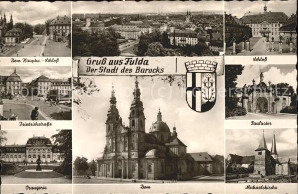 Fulda Schloss Paulustor Dom Orangerie Friedri
