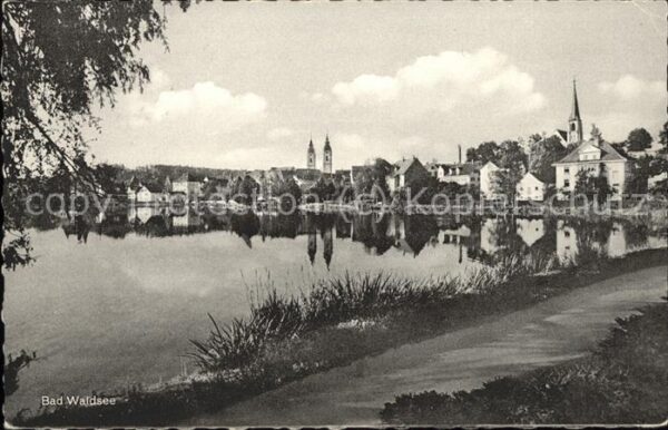 Bad Waldsee Panorama mit See