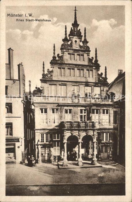 Muenster Westfalen Altes Stadt-Weinhaus
