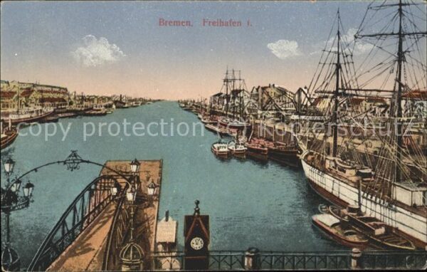 Bremen Freihafen Schiffe