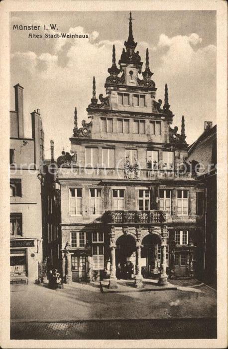 Muenster Westfalen Altes Stadt-Weinhaus