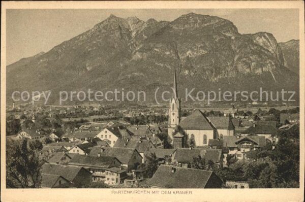 Partenkirchen Panorama mit Kramer