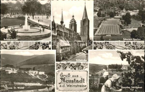 Haardt Weinstrasse Haardter Schlösschen Stiftskirche Dr. W