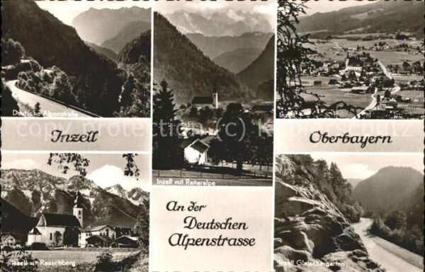 Inzell Kapelle Rauschberg Gletschergarten Alpe