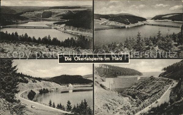 Okertalsperre Stausee Schulenberg Sperrmauer
