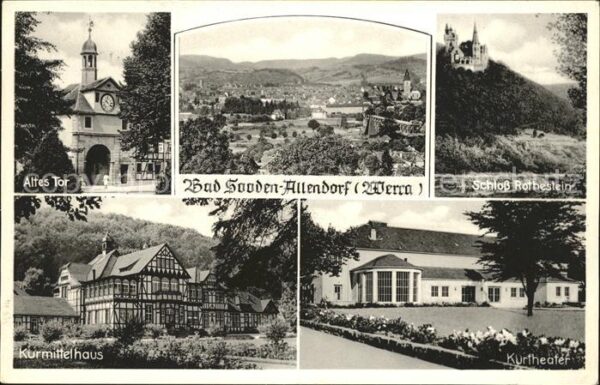 Allendorf Bad Sooden Schloss Rothestein Kurtheater Kurmittel