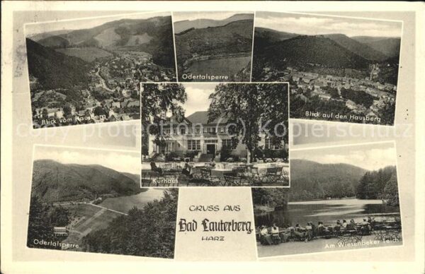 Bad Lauterberg Odertalsperre Wiesenbaker Teich Kurhaus