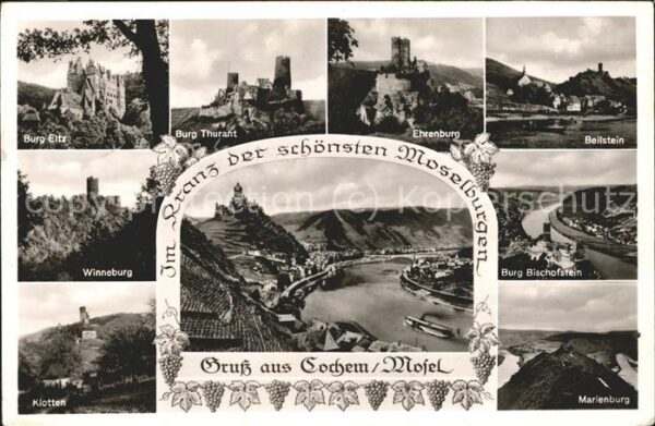 Cochem Moselburgen Eltz Thurant Ehrenburg Beis